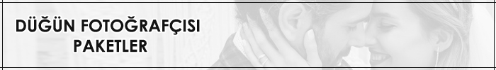 Düğün Fotoğrafçısı Paketler